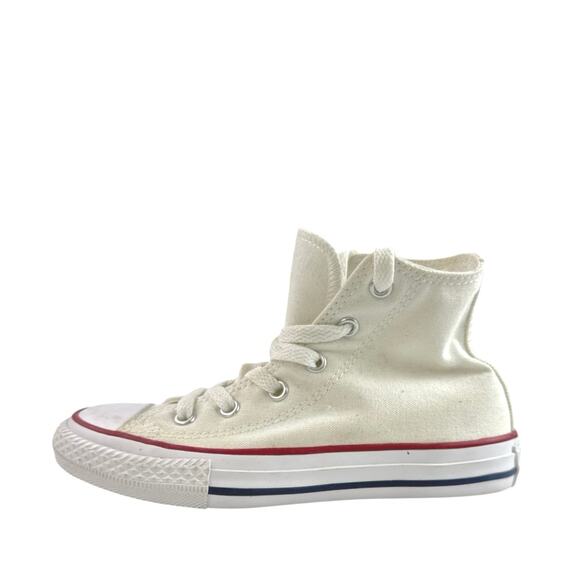 Converse All Star Chuck Taylor Kids White High Top Lace Up Sneakers Shoes Sz 13 - Picture 1 of 8
